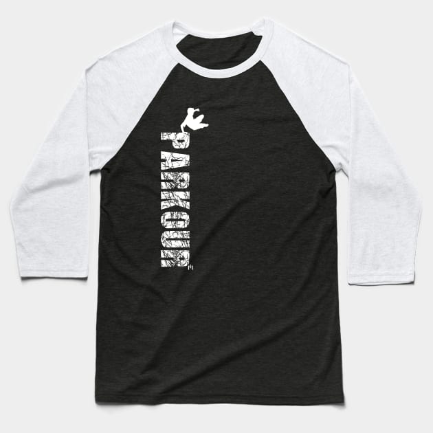 Parkour - jump Baseball T-Shirt by MIDesign